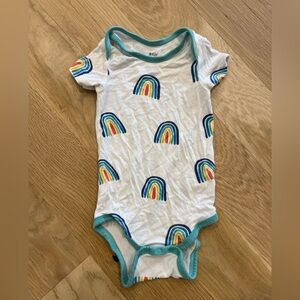 Kyte Baby Rainbow Print Kids Onesie